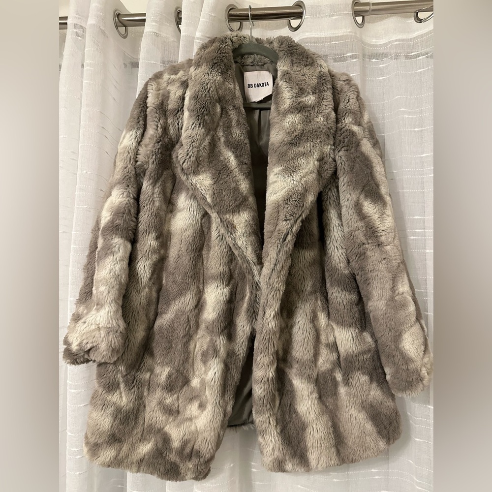 BB Dakota Faux Fur Lined Jacket